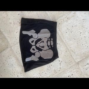 omighty skeleton skirt